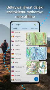 Locus Map nawigacja outdoorowa screenshot