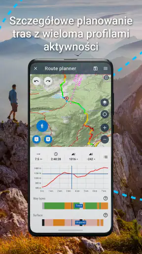 Locus Map nawigacja outdoorowa screenshot