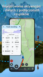 Locus Map nawigacja outdoorowa screenshot