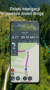 Locus Map nawigacja outdoorowa screenshot