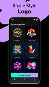 Logo Maker - Sztuka AI screenshot