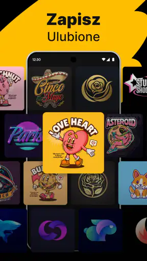 Logo Maker - Sztuka AI screenshot