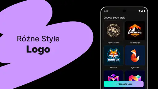 Logo Maker - Sztuka AI screenshot