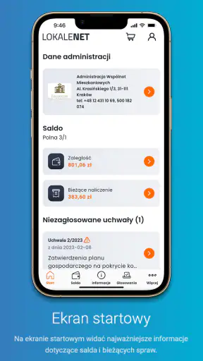 LokaleNET screenshot