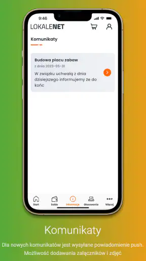 LokaleNET screenshot