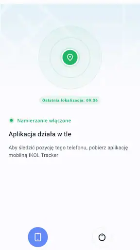 Lokalizacja telefonu IKOL X screenshot