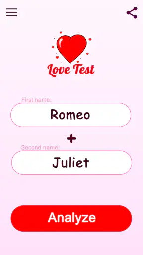 Love Tester - Test miłości screenshot