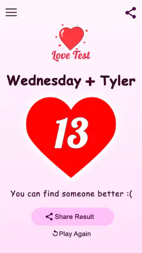 Love Tester - Test miłości screenshot