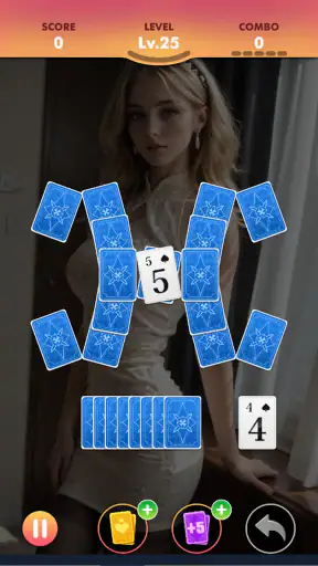Lovely TriPeaks Solitaire screenshot