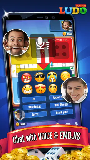 Ludo Comfun Online Live Game screenshot