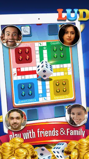 Ludo Comfun Online Live Game screenshot