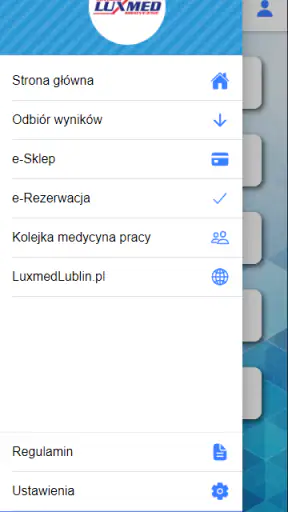 Luxmed Lublin screenshot