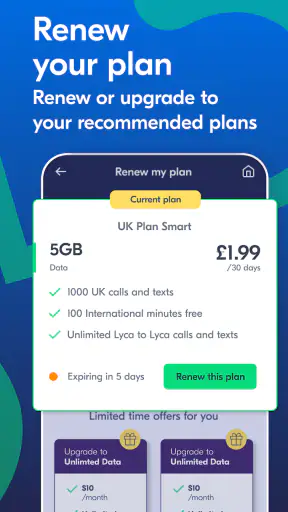 Lyca Mobile UK screenshot