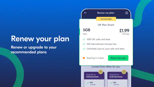 Lyca Mobile UK screenshot