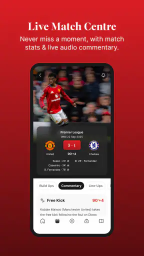 Manchester United Official App screenshot