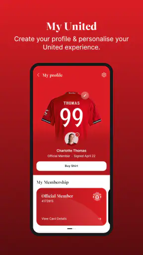 Manchester United Official App screenshot