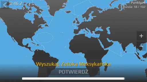 Mapa świata - Quiz screenshot