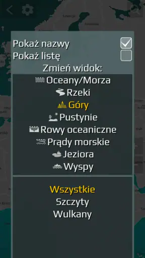 Mapa świata - Quiz screenshot