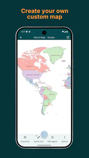 MapChart screenshot