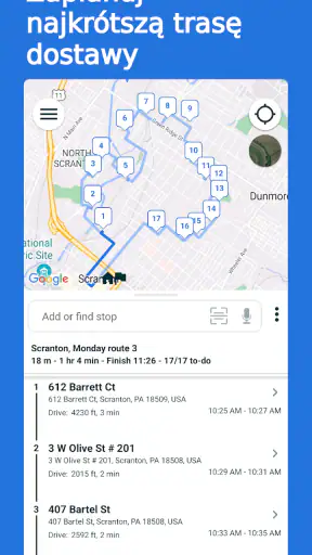 Maposcope Planowanie Trasy screenshot