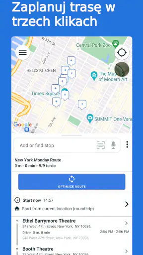 Maposcope Planowanie Trasy screenshot