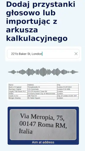 Maposcope Planowanie Trasy screenshot