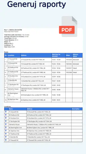 Maposcope Planowanie Trasy screenshot
