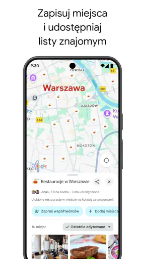 Mapy Google screenshot