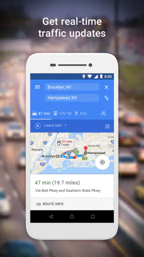 Mapy Google Go screenshot