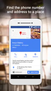 Mapy Google Go screenshot