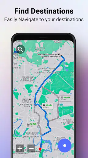Mapy GPS i nawigacja screenshot