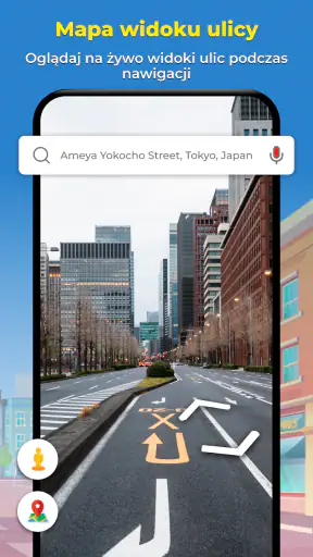Mapy GPS na żywo z satelity screenshot