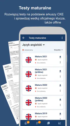 Matura - testy i zadania screenshot