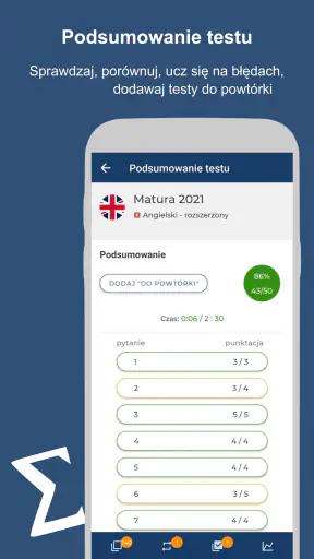 Matura - testy i zadania screenshot