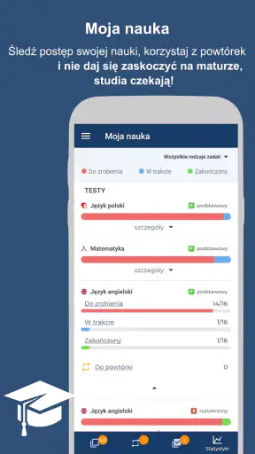 Matura - testy i zadania screenshot