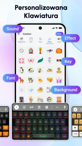 Mechanical Keyboard: RGB Theme screenshot