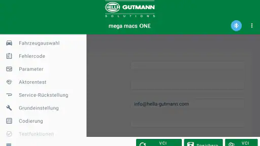 mega macs ONE screenshot