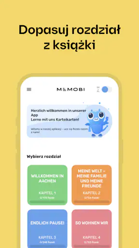 MEMOBI fiszki i nauka języków screenshot