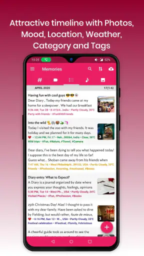 Memorize: Daily Diary Journal screenshot