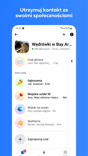Messenger screenshot