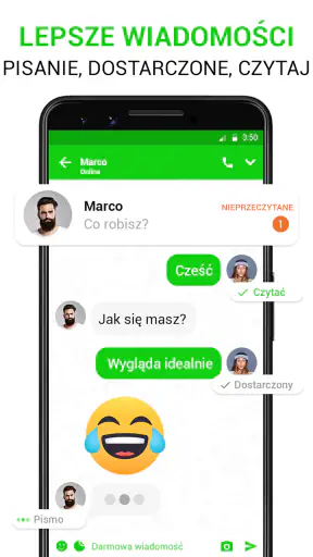 Messenger Wiadomości tekstowe screenshot