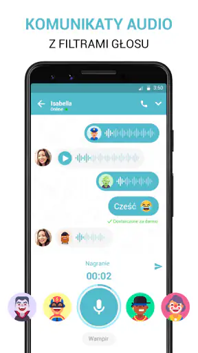 Messenger Wiadomości tekstowe screenshot