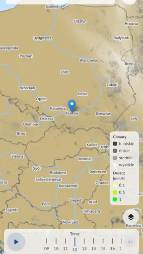 Meteo ICM — prognoza pogody screenshot