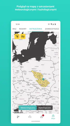 Meteo IMGW Prognoza dla Polski screenshot