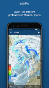 meteoblue weather & maps screenshot