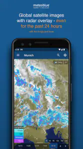 meteoblue weather & maps screenshot