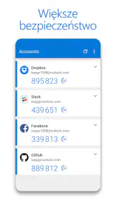 Microsoft Authenticator screenshot