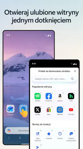 Microsoft Edge:przeglądarka AI screenshot