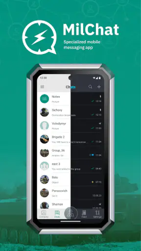 MilChat screenshot