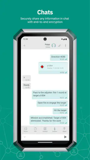 MilChat screenshot